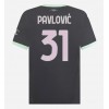 AC Milan Strahinja Pavlovic #31 Tredjedrakt 2024-25 Kortermet